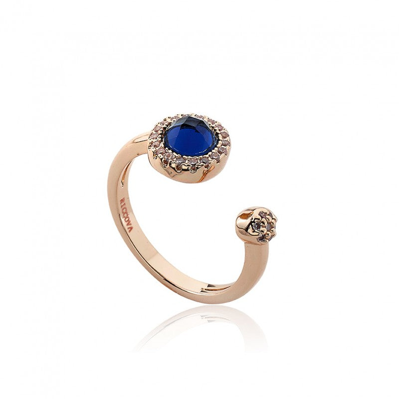 ARCTIC MIST Blue Snake Ring Wholesale