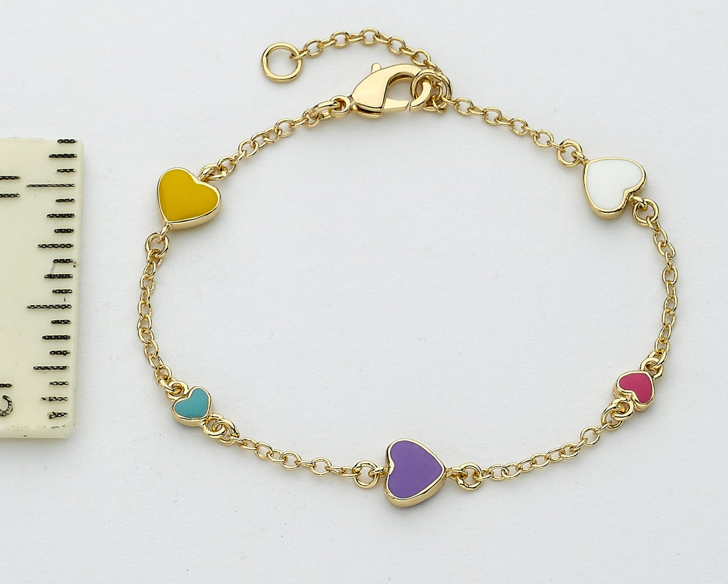 Rainbow Heart Bracelet Wholesale