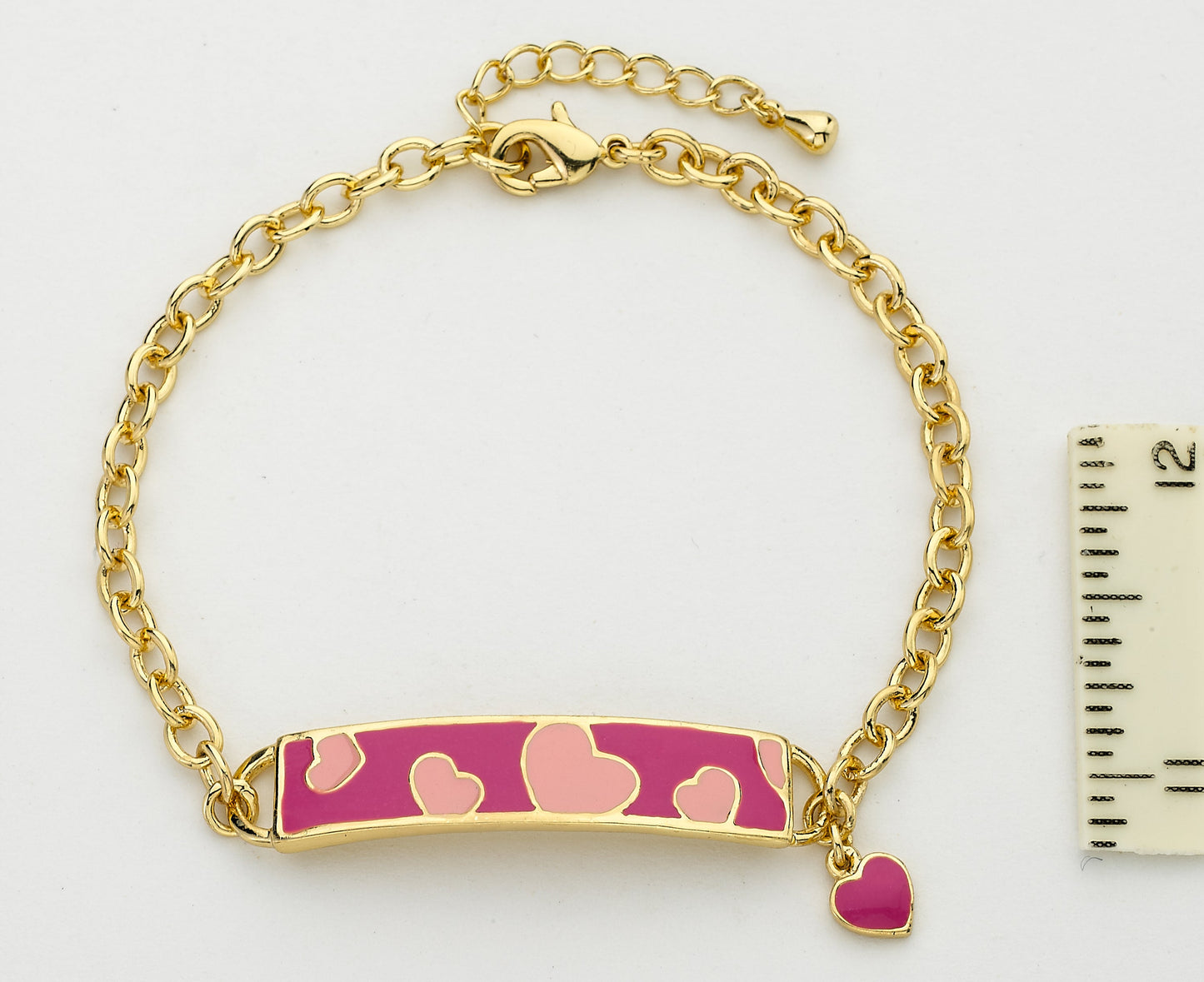 Large Heart ID Bracelet Wholesale