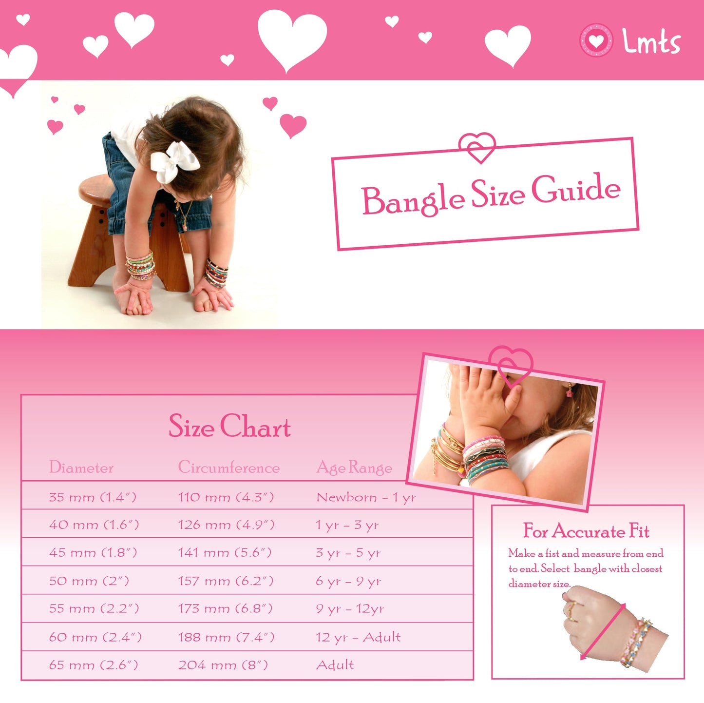 Dainty Heart Bangle Wholesale