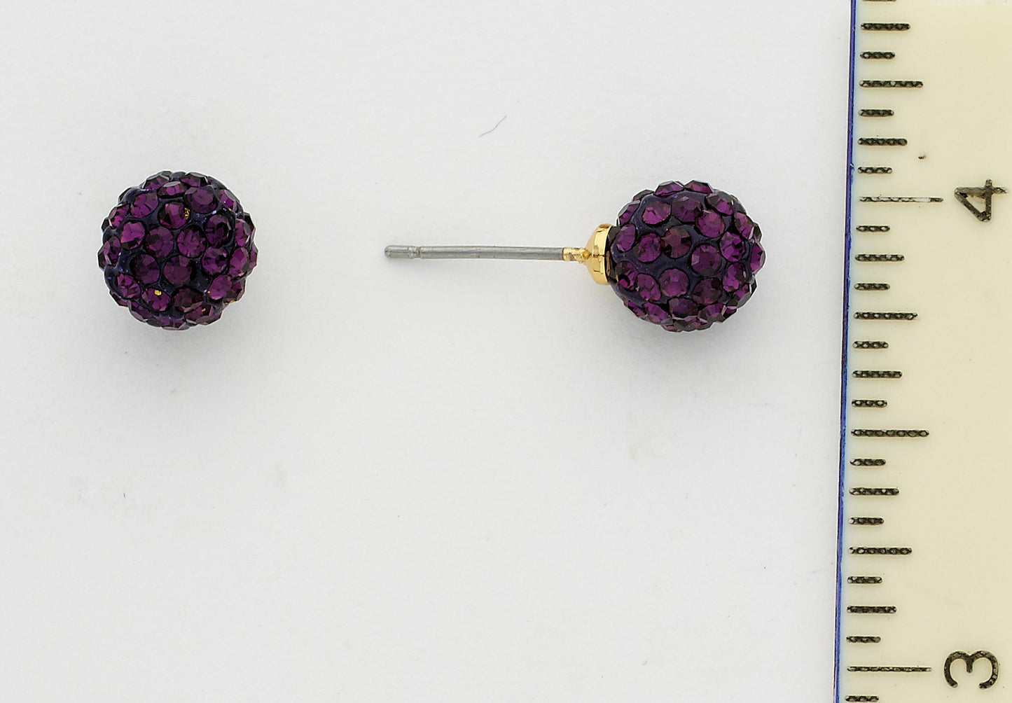 Crystal Ball Stud Earrings Wholesale