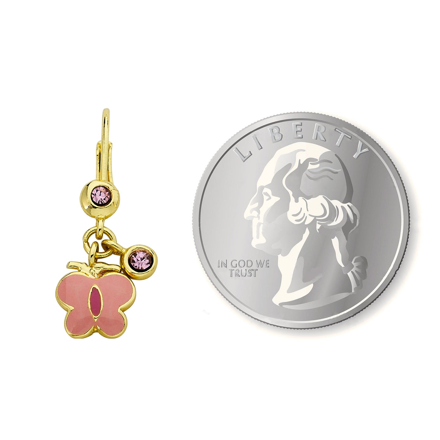 Butterfly Crystal Earring