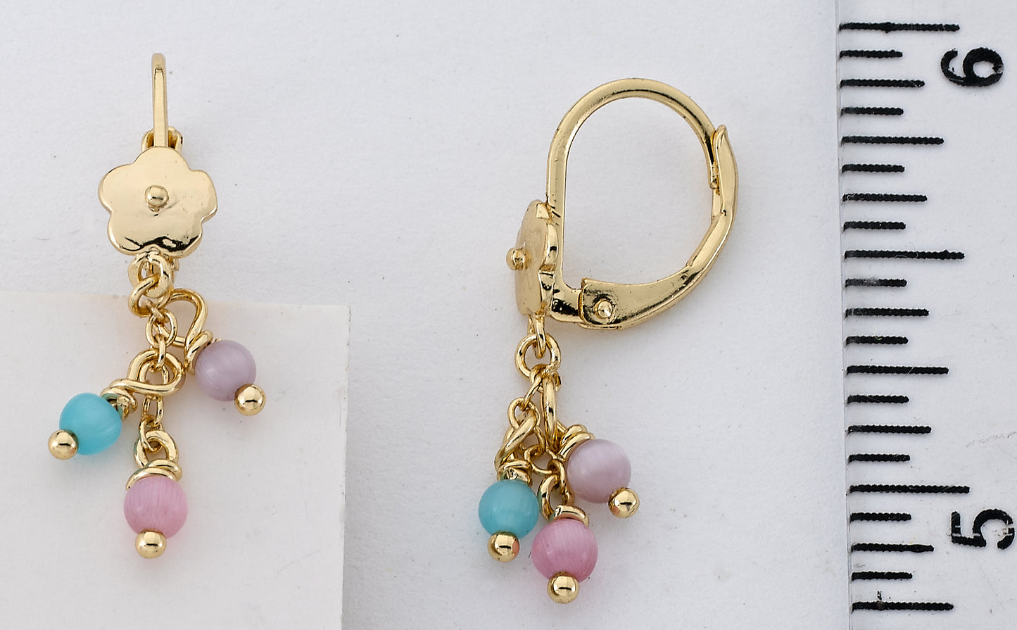 CAT EYE Multi Color Earring