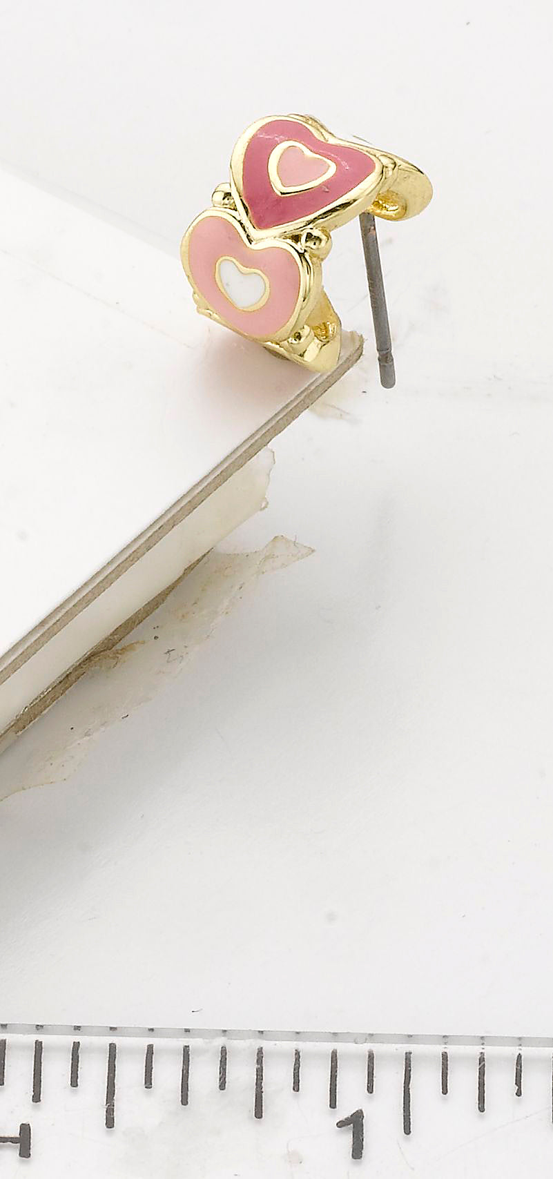 Heart Huggy Earring