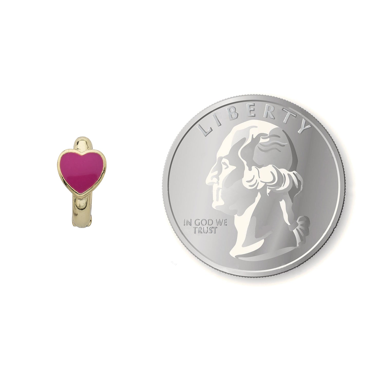 Heart Huggy Earring Wholesale