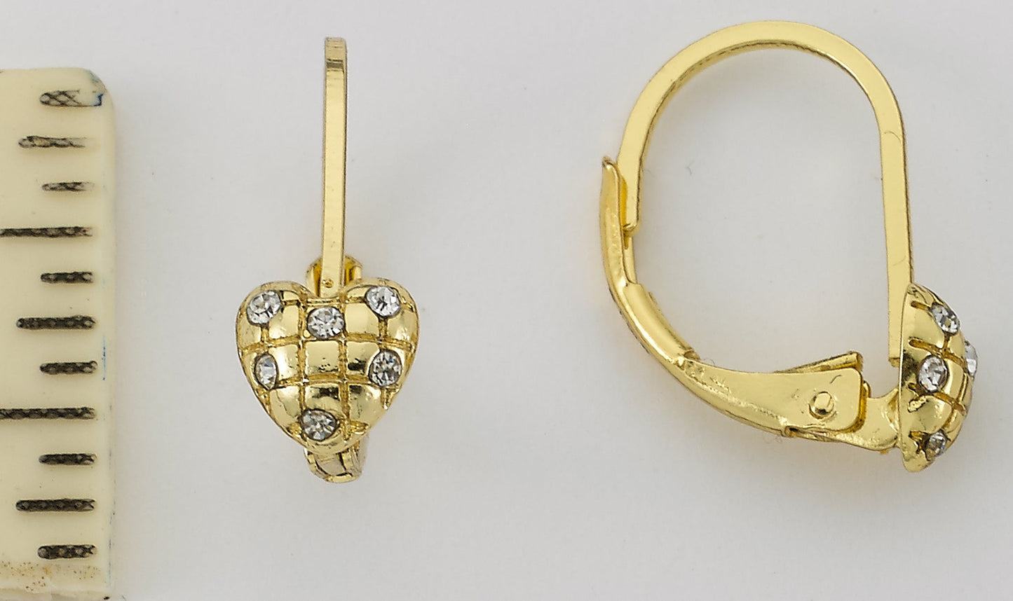 Crystal Heart Earring Wholesale