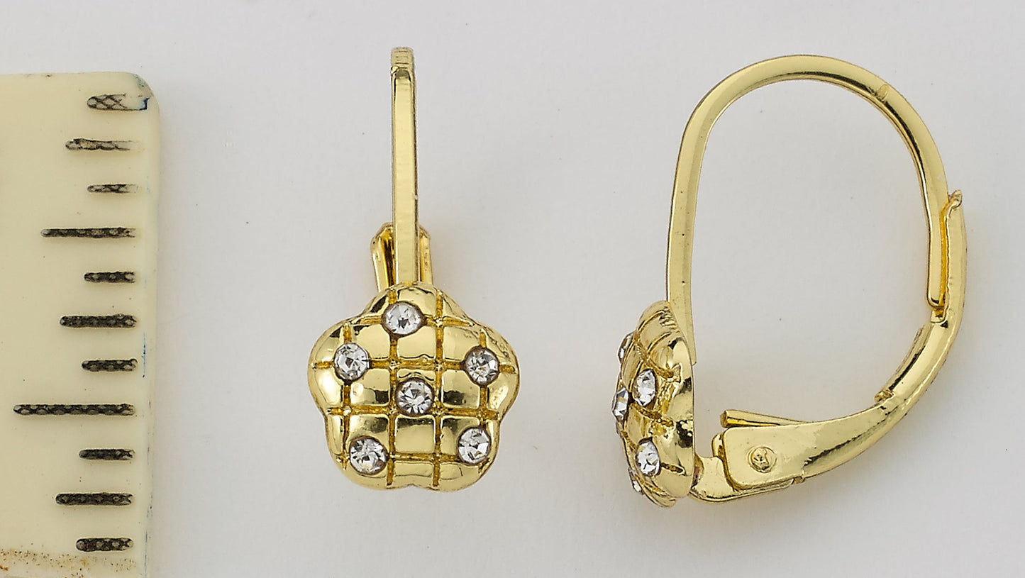 Crystal Flower Earring Wholesale