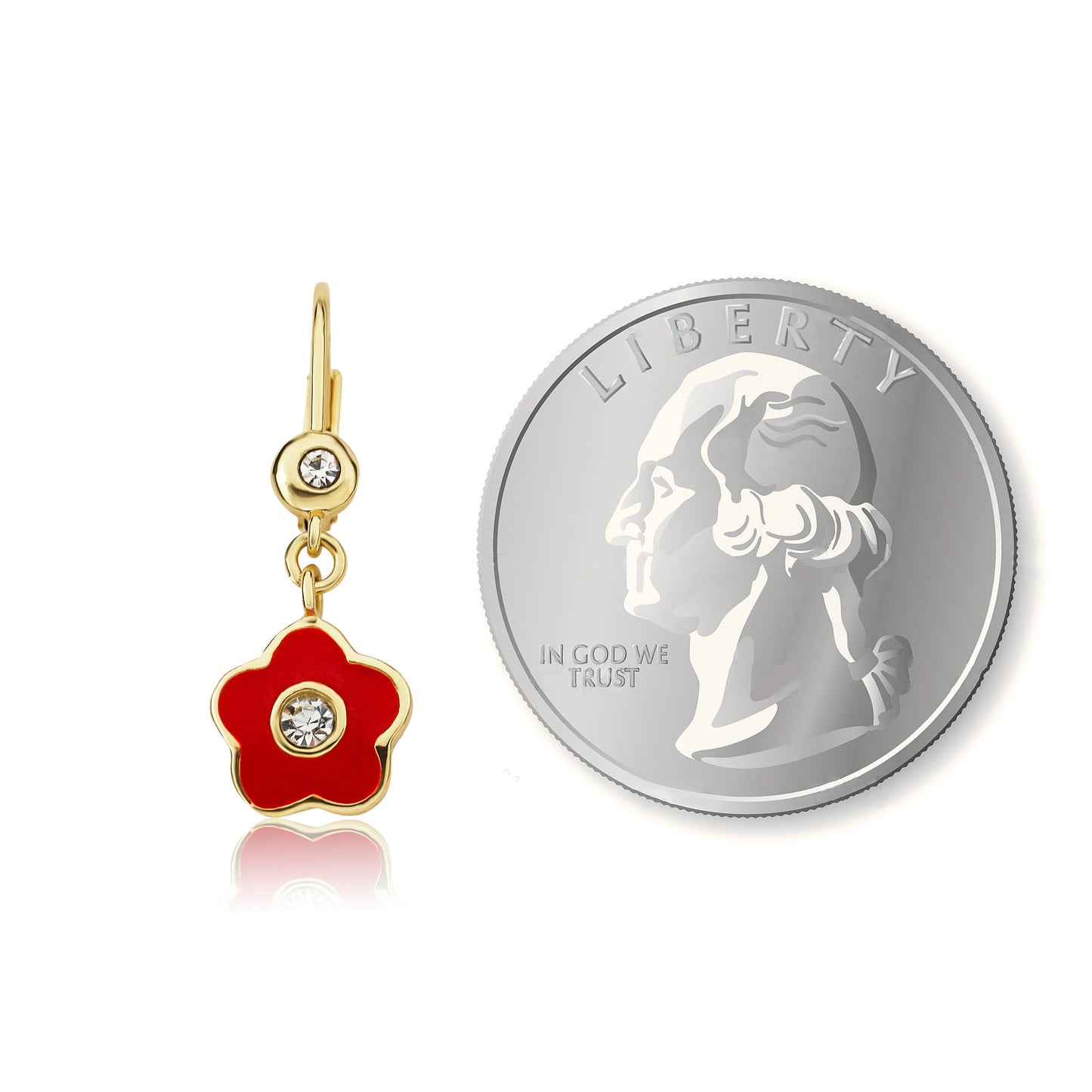 Flower Dangle Earring