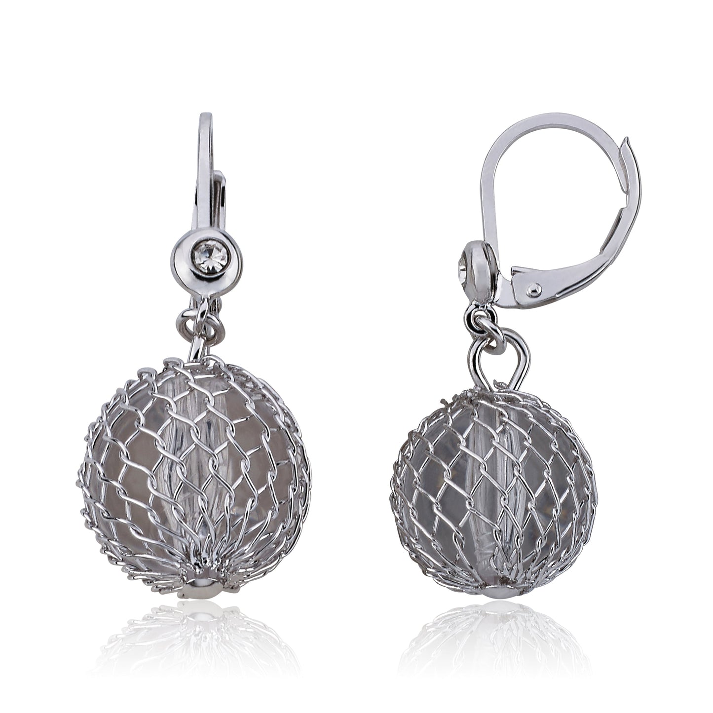 Lucite Ball Dangle Earring Wholesale
