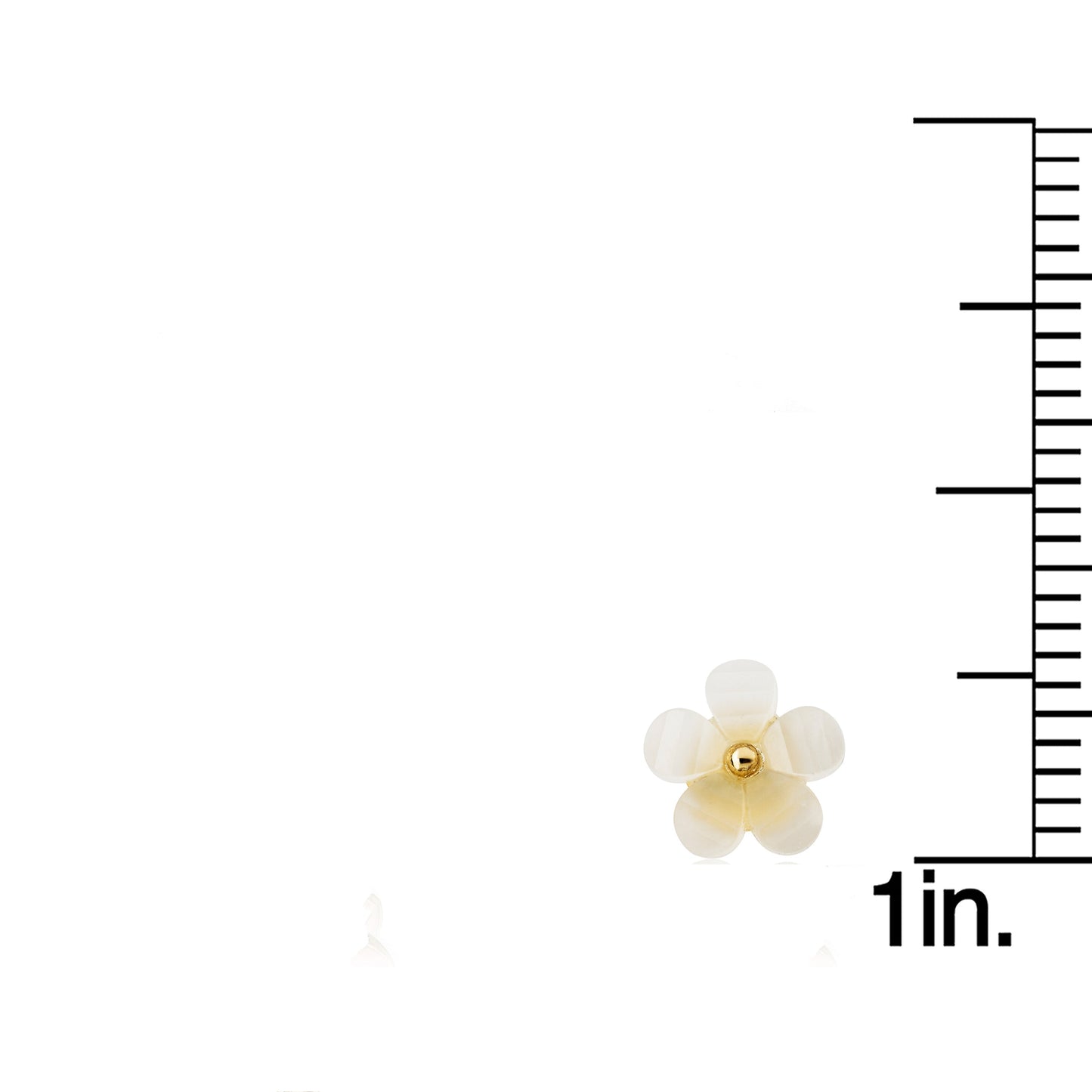 Frosted Flower Small Stud Earring Wholesale