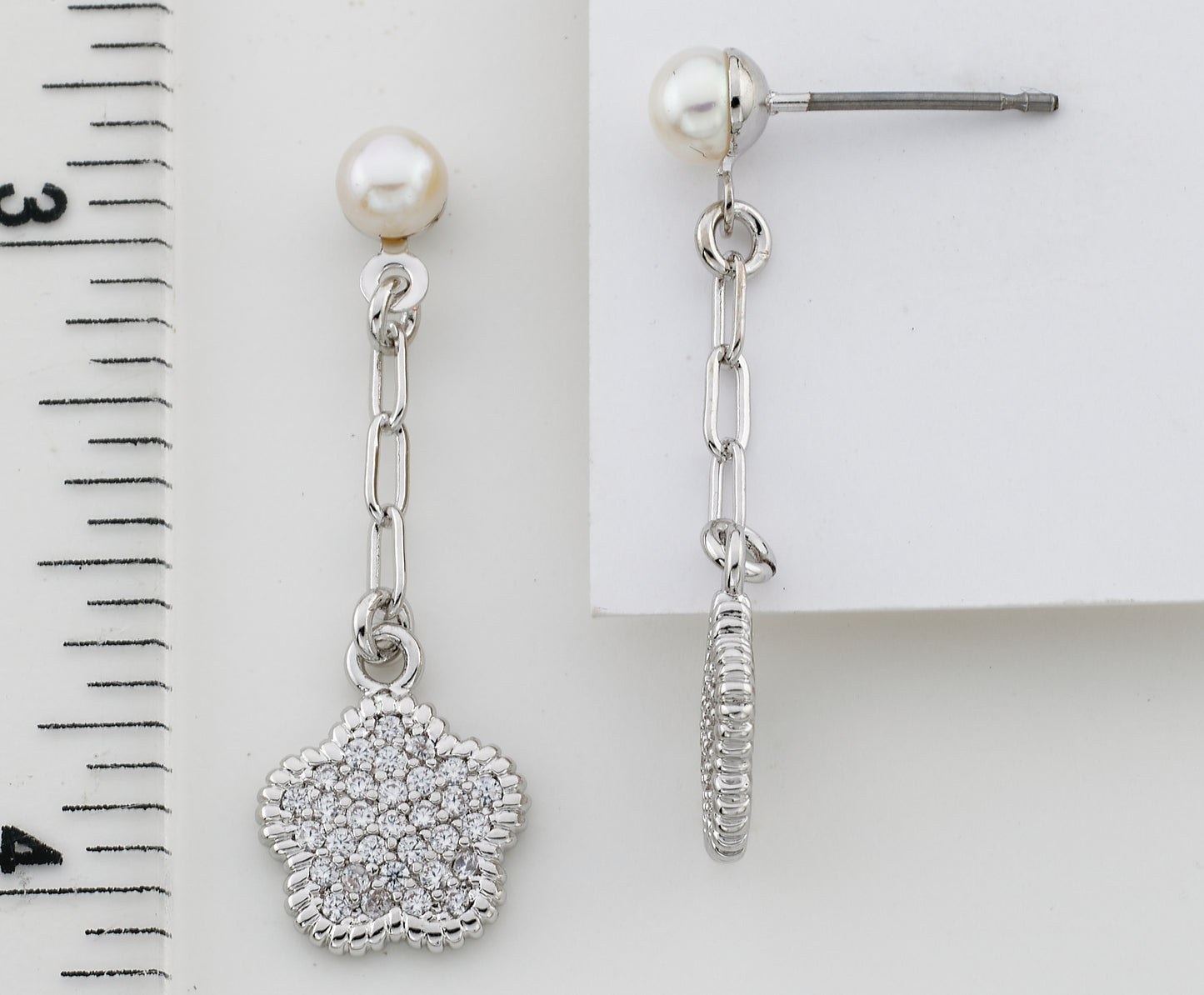 Flower Dangle Earring