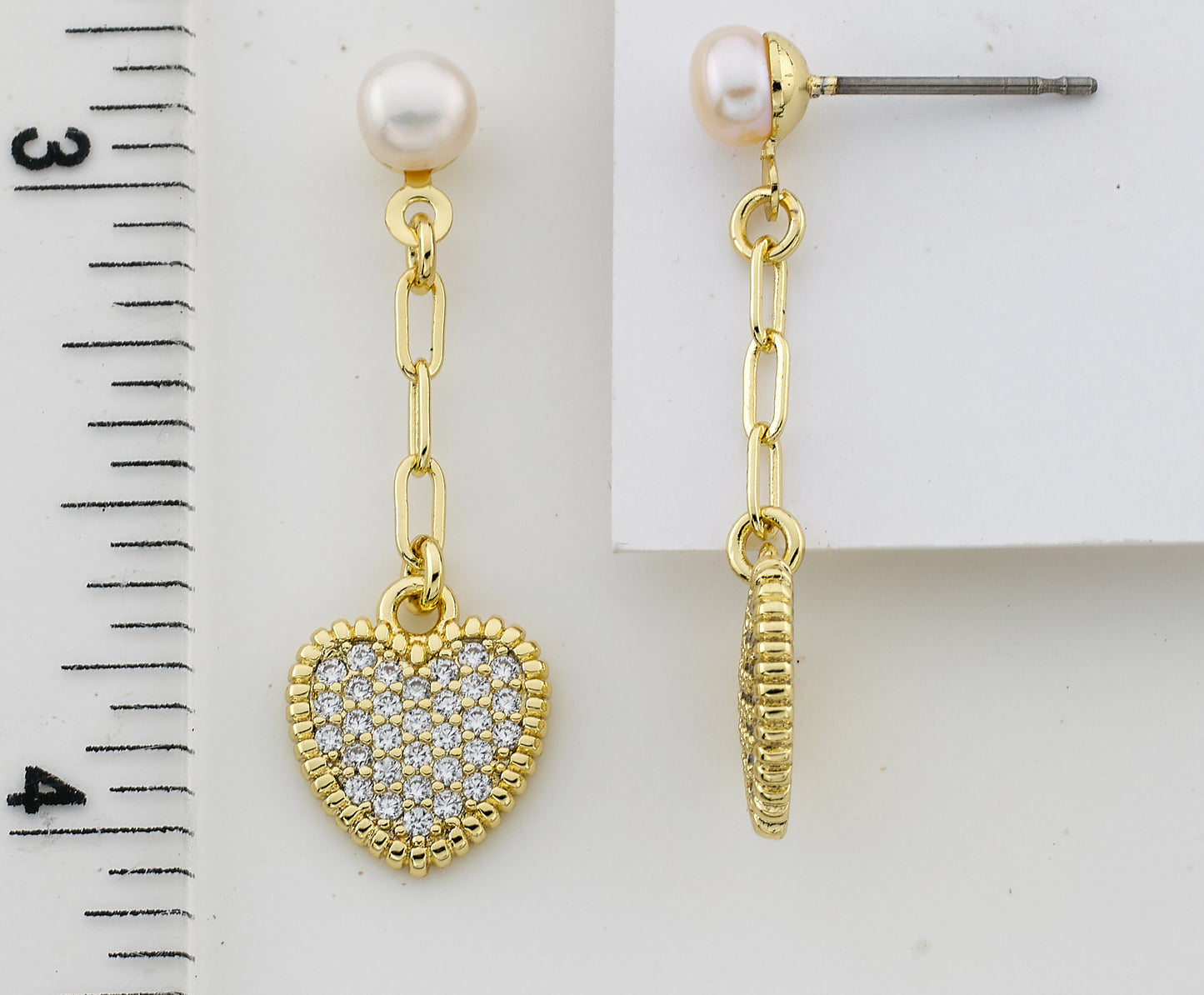 Heart Dangle Earring