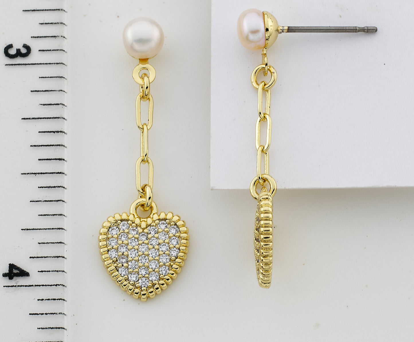 Heart Dangle Earring Wholesale