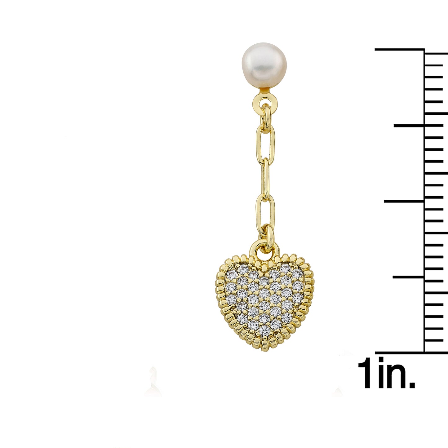 Heart Dangle Earring Wholesale
