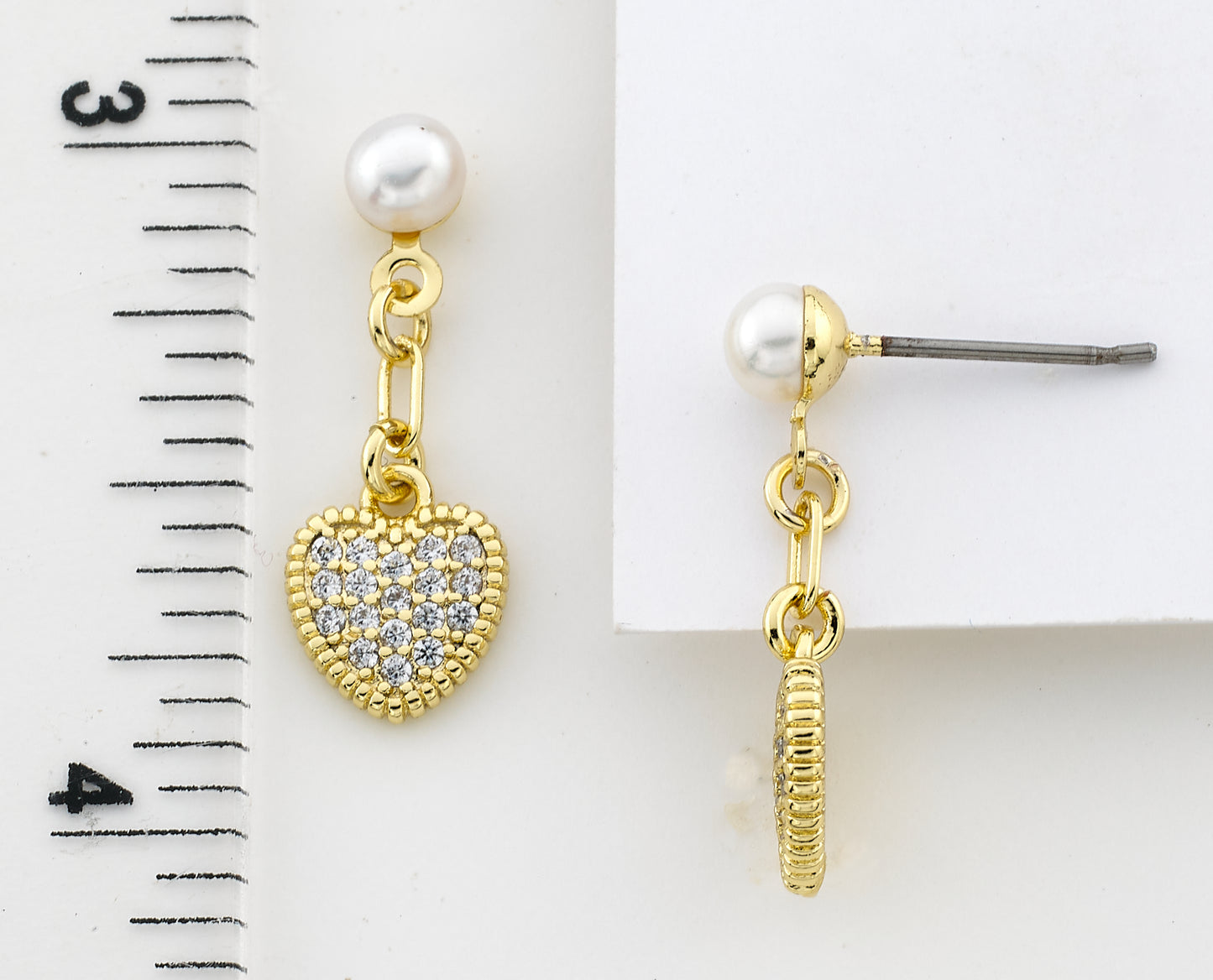 Heart Dangle Earring