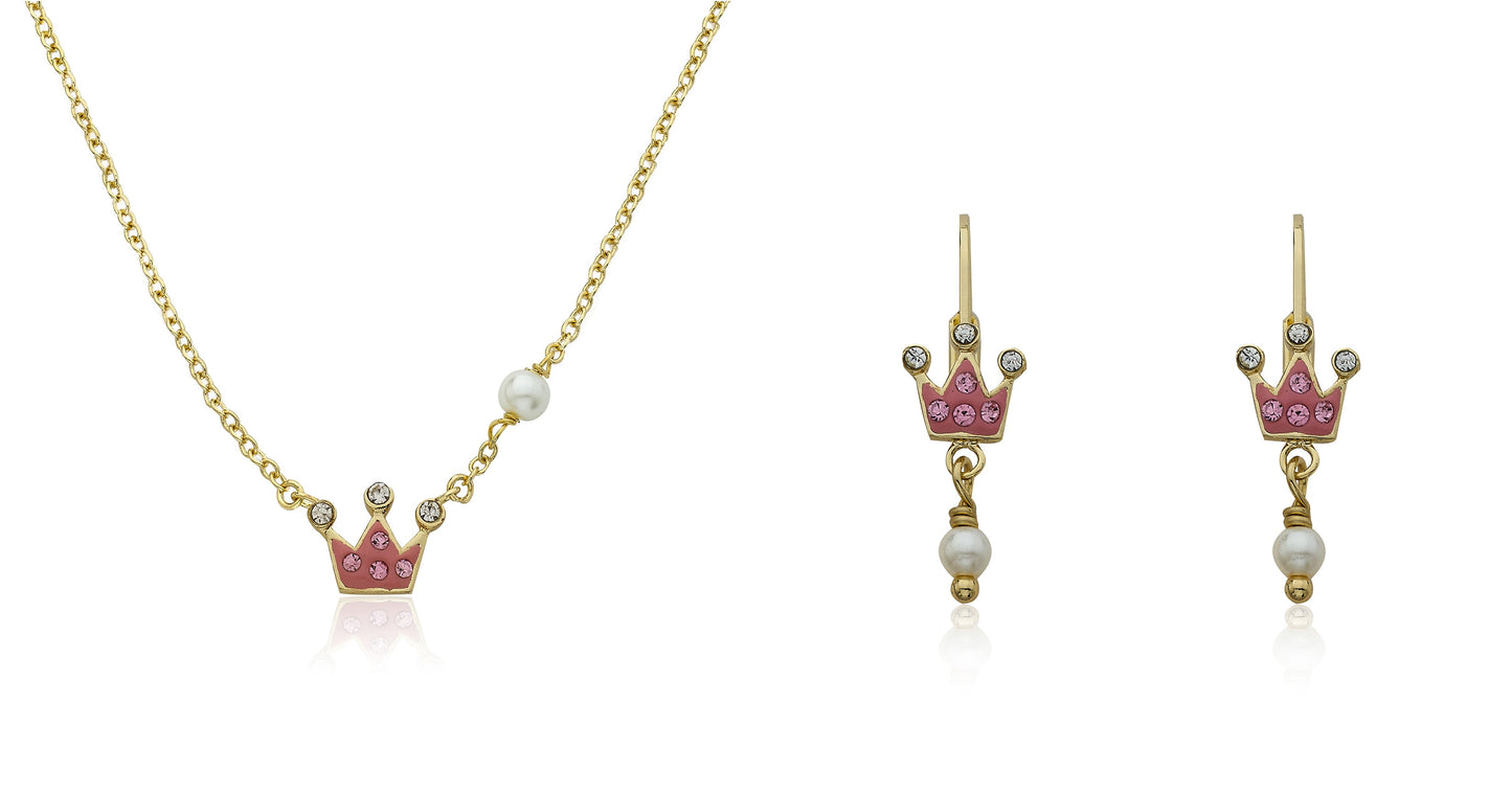 Crystal Crown Necklace Wholesale