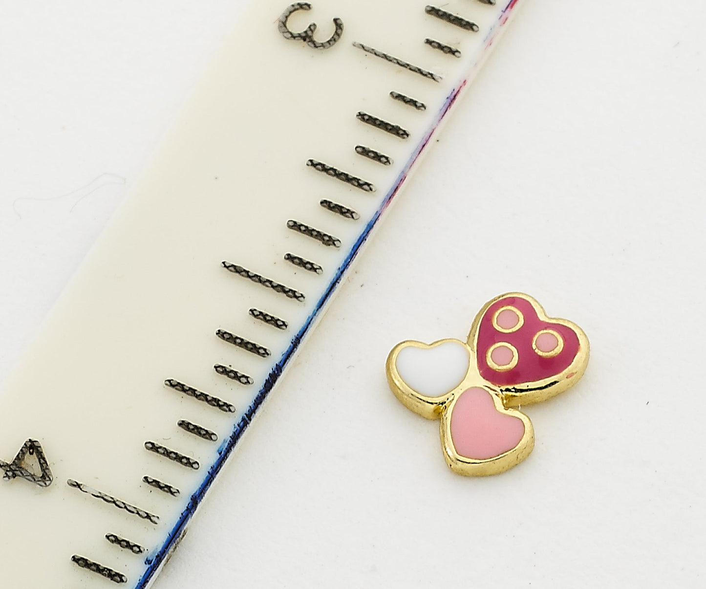 Triple Heart Stud Earring Wholesale