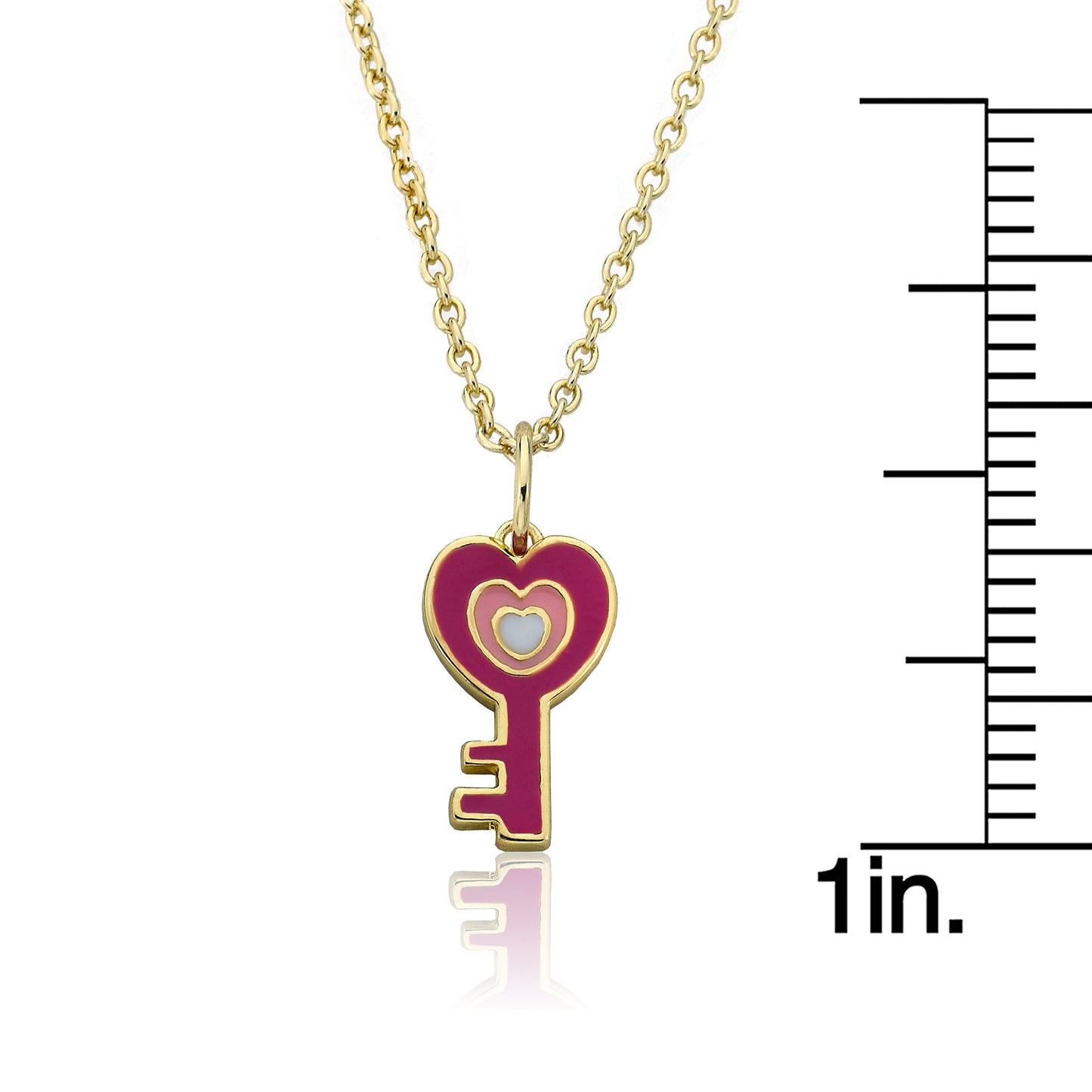 Key Heart Necklace Wholesale