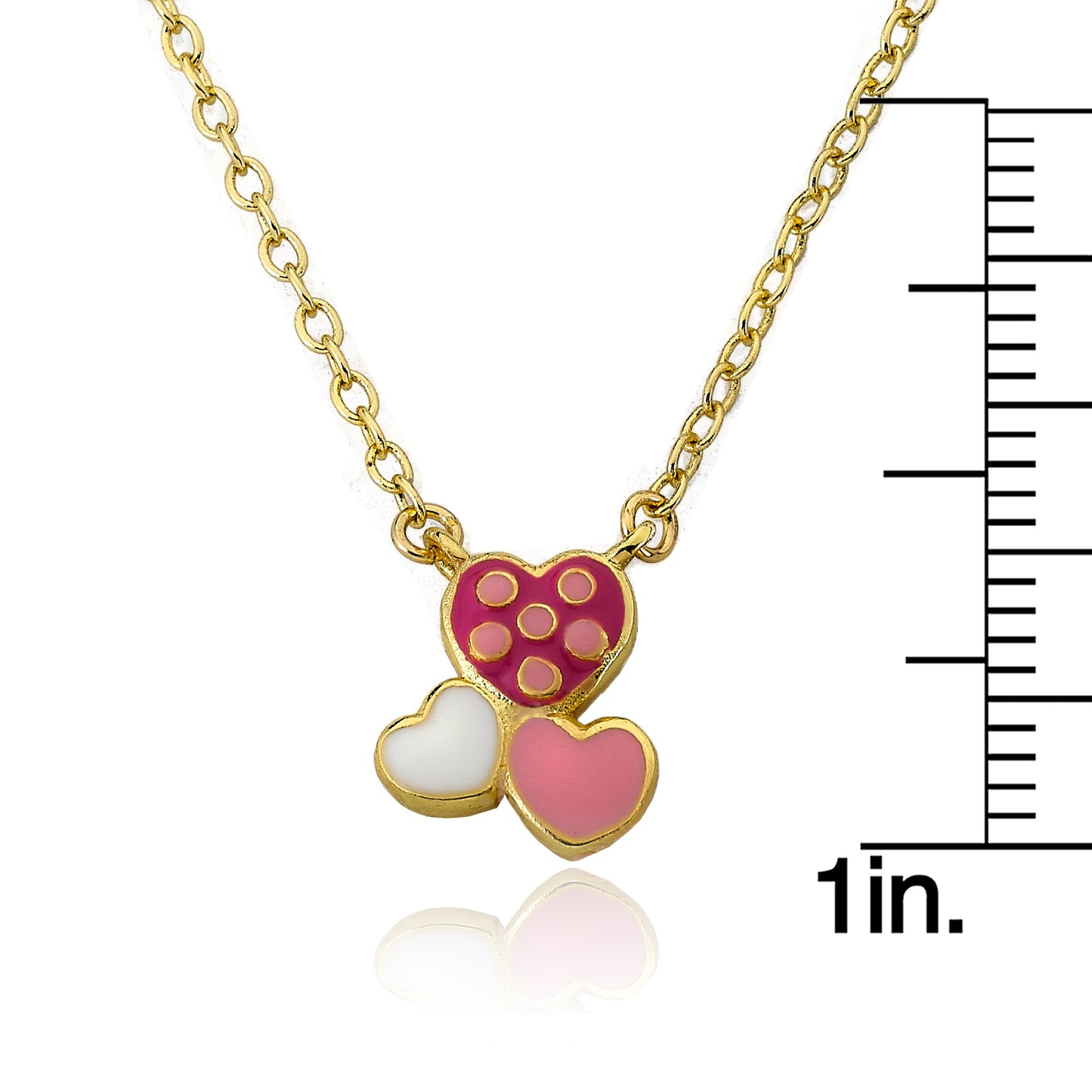 Triple Heart Necklace Wholesale