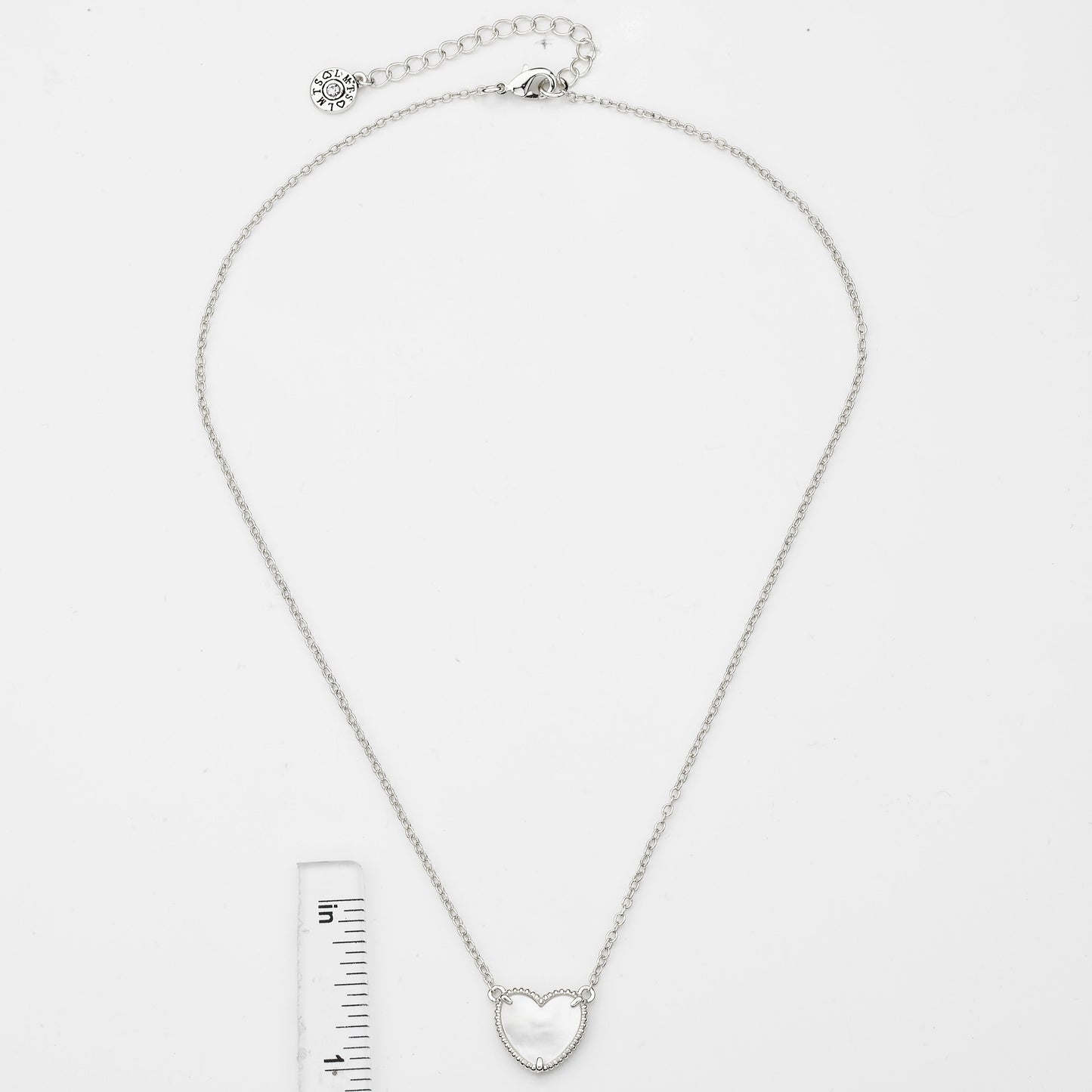Mother Of Pearl Heart Necklace Wholesale