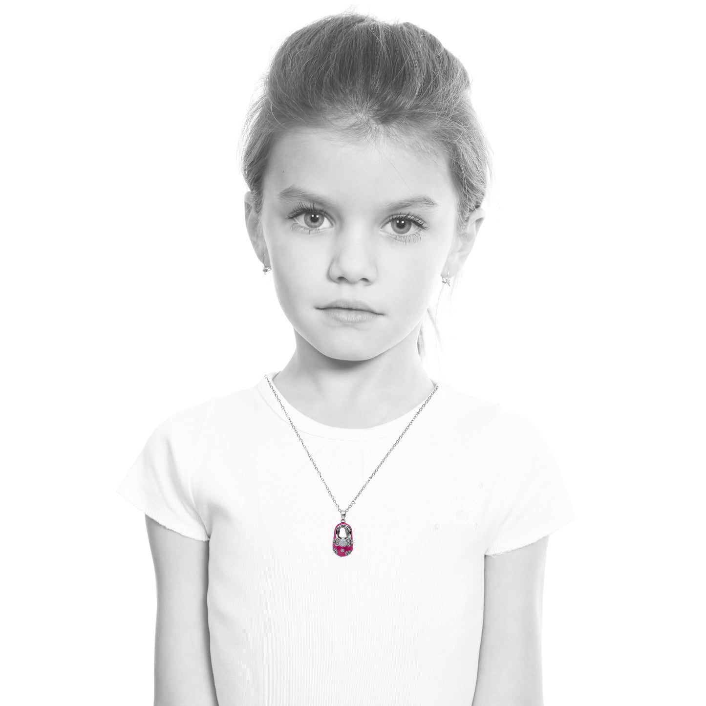 Enamel Baby Shoe Necklace Wholesale