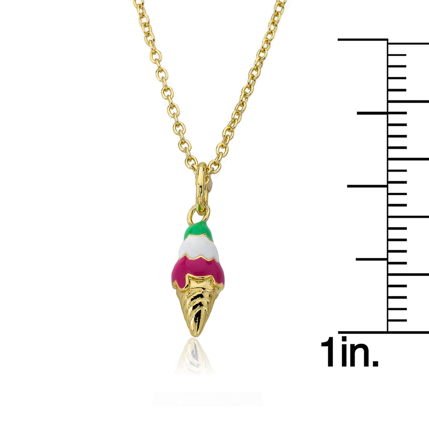 Ice Cream Cone Pendant Necklace Wholesale