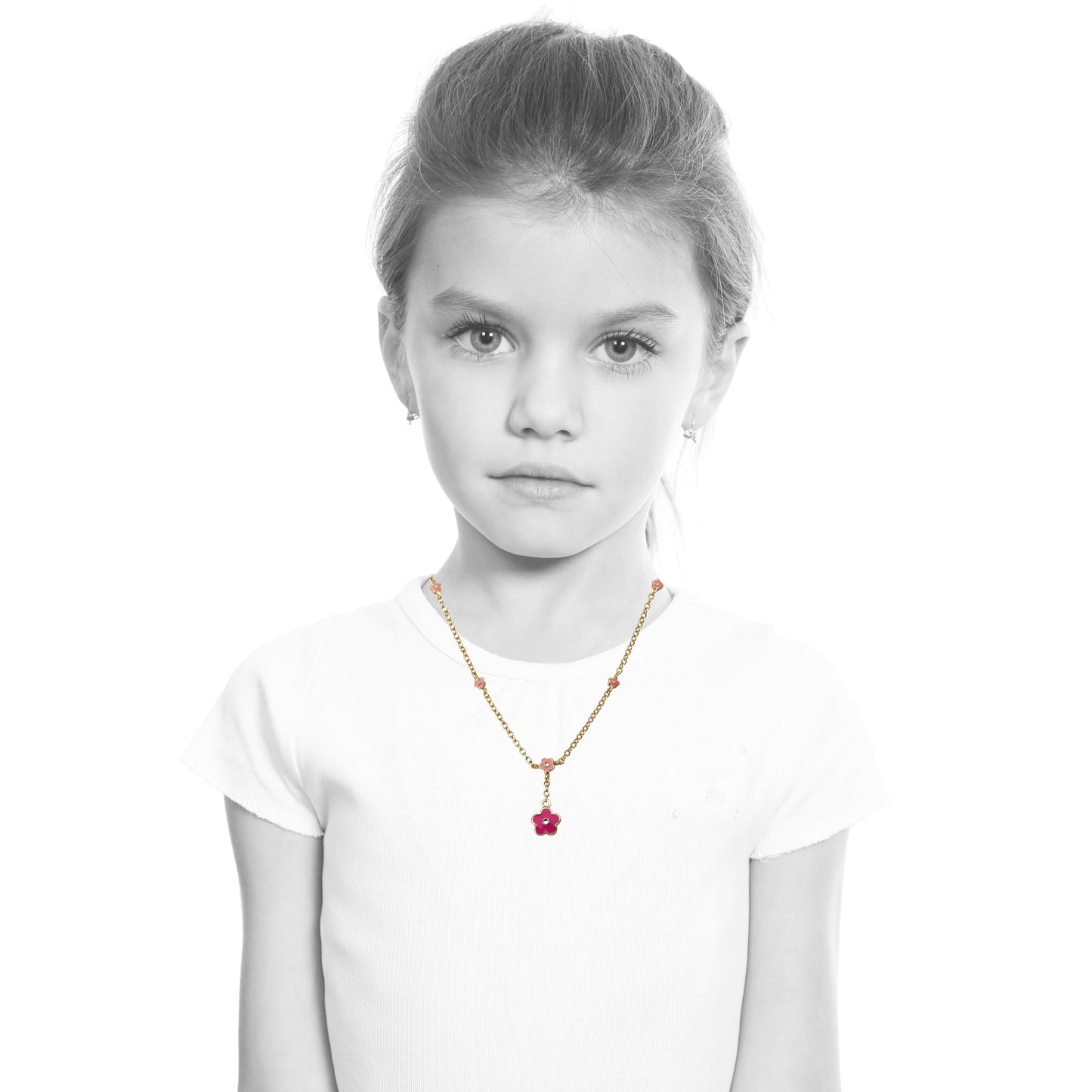 Flower Dangle Necklace Wholesale