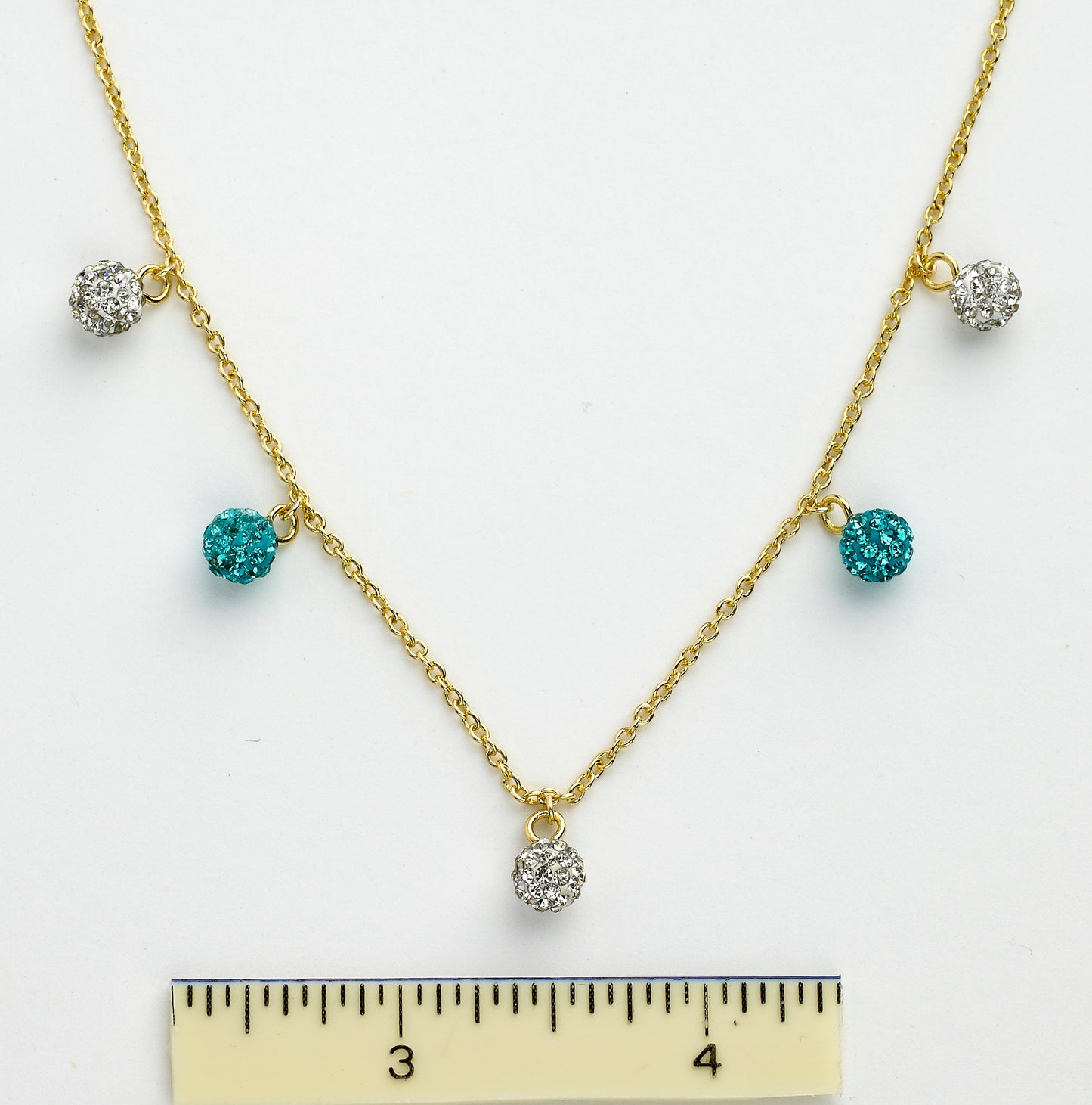 Crystal Ball Dangle Necklace Wholesale