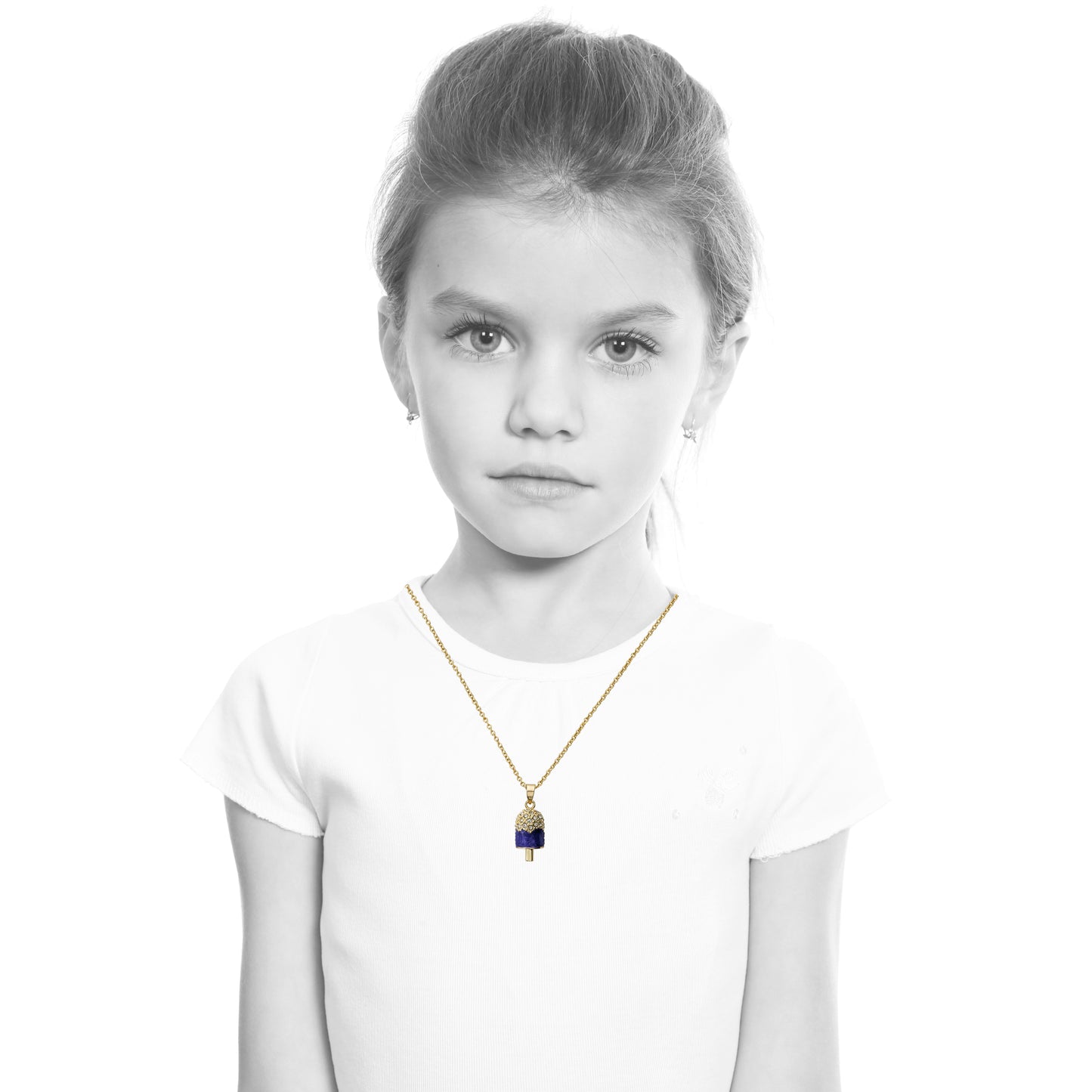 Crystal Ice Cream Necklace