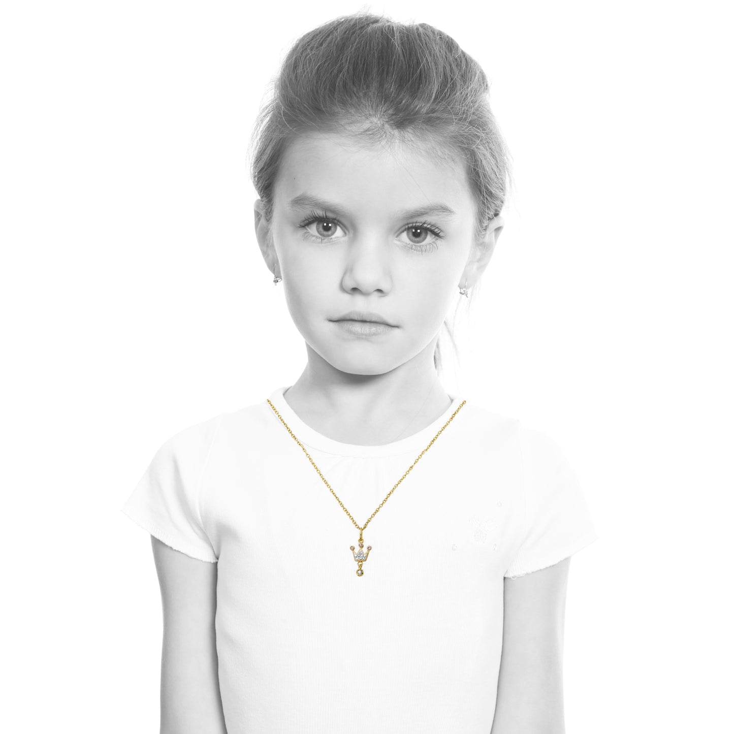 Pretty Princess Crown Necklace