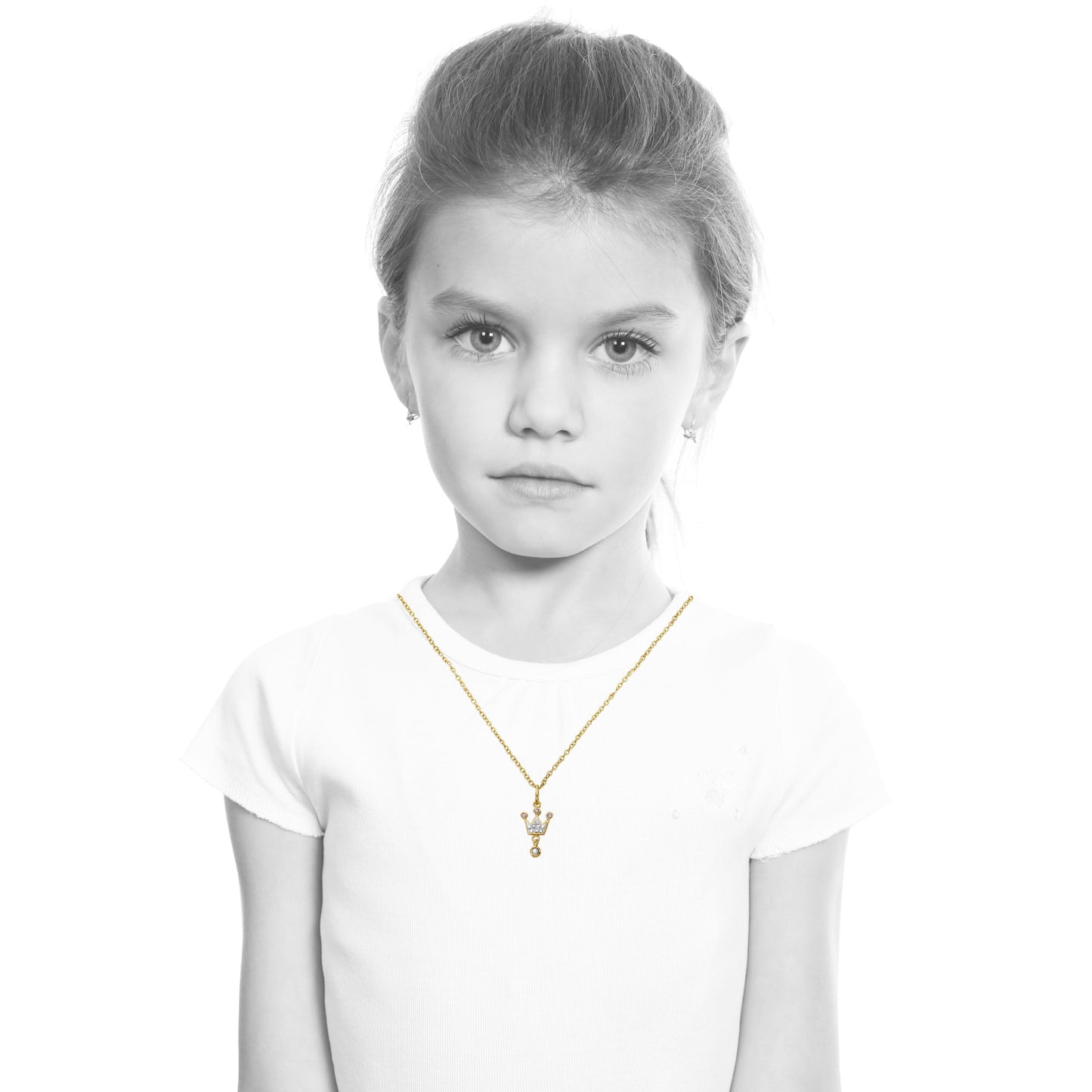 Pretty Princess Crown Necklace Wholesale