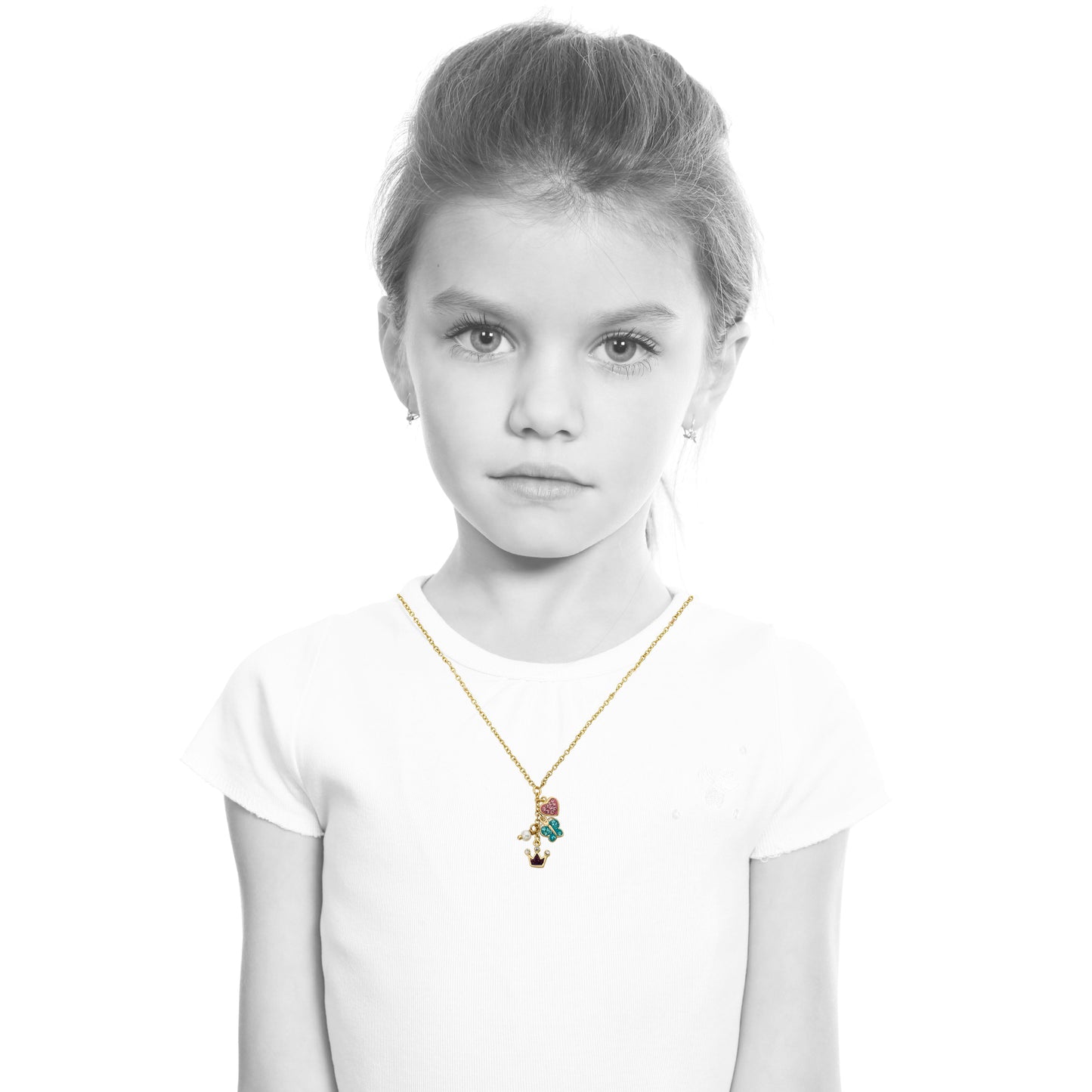 Princess Cluster Necklace Wholesale