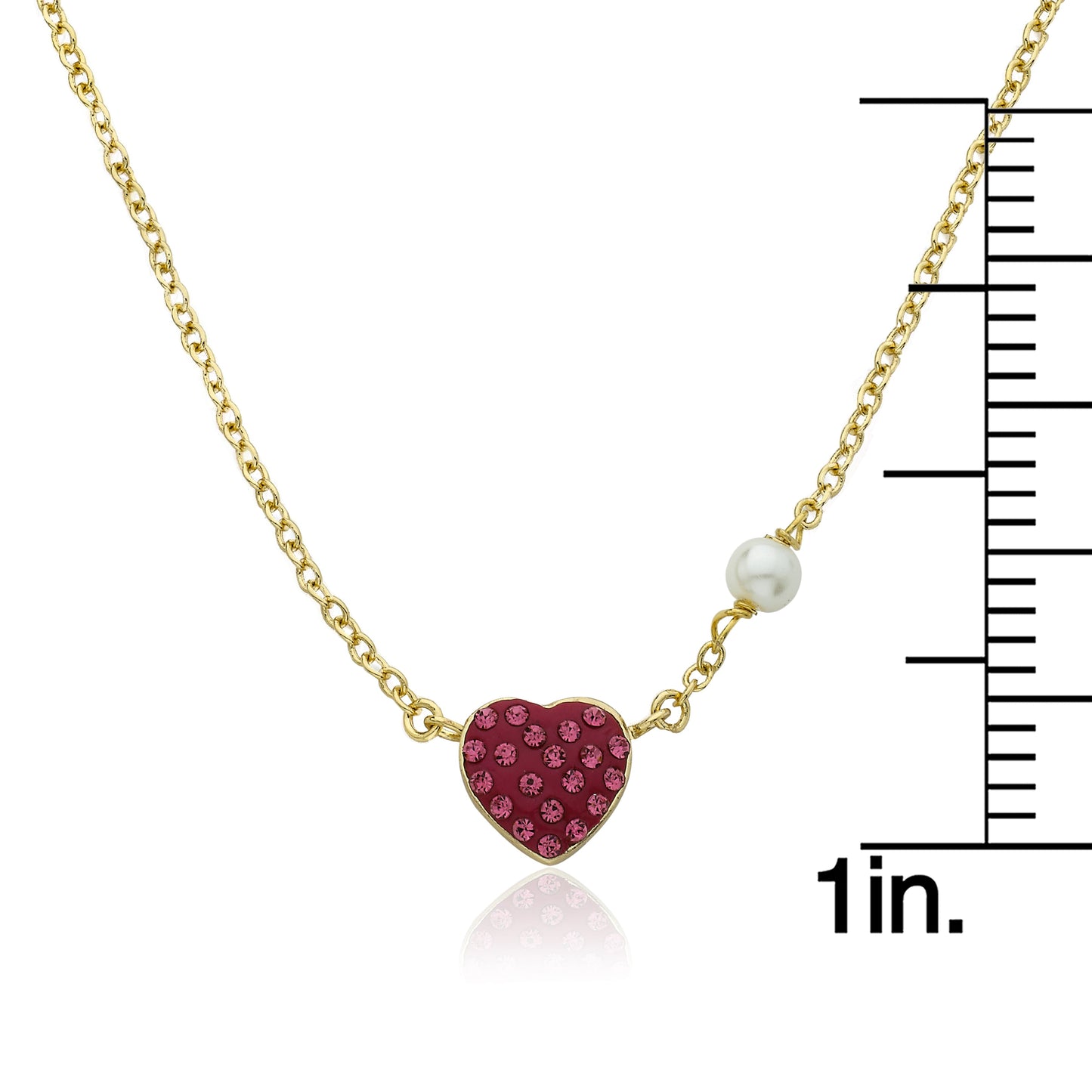 Crystal Heart Necklace Wholesale