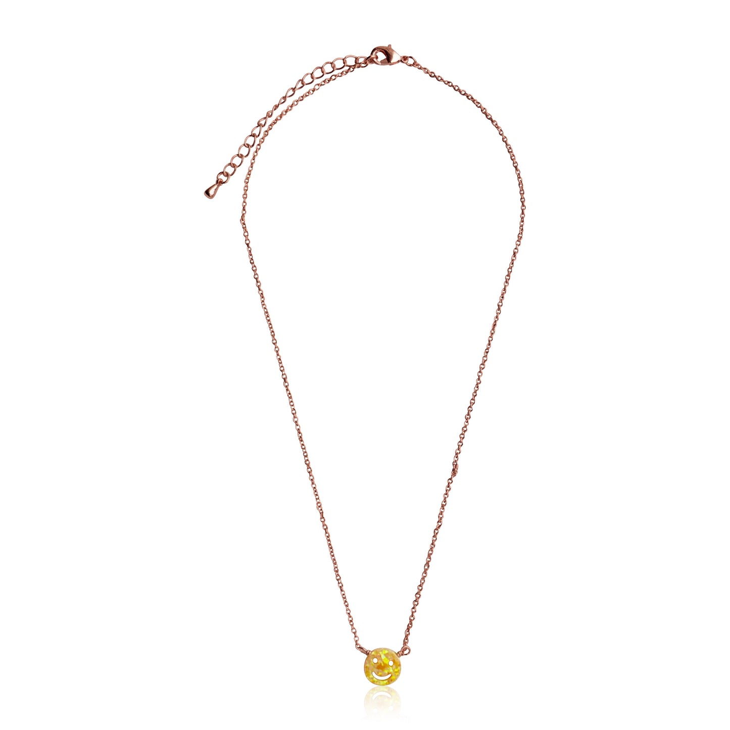 Glitter Girl Opal Smile Necklace Wholesale