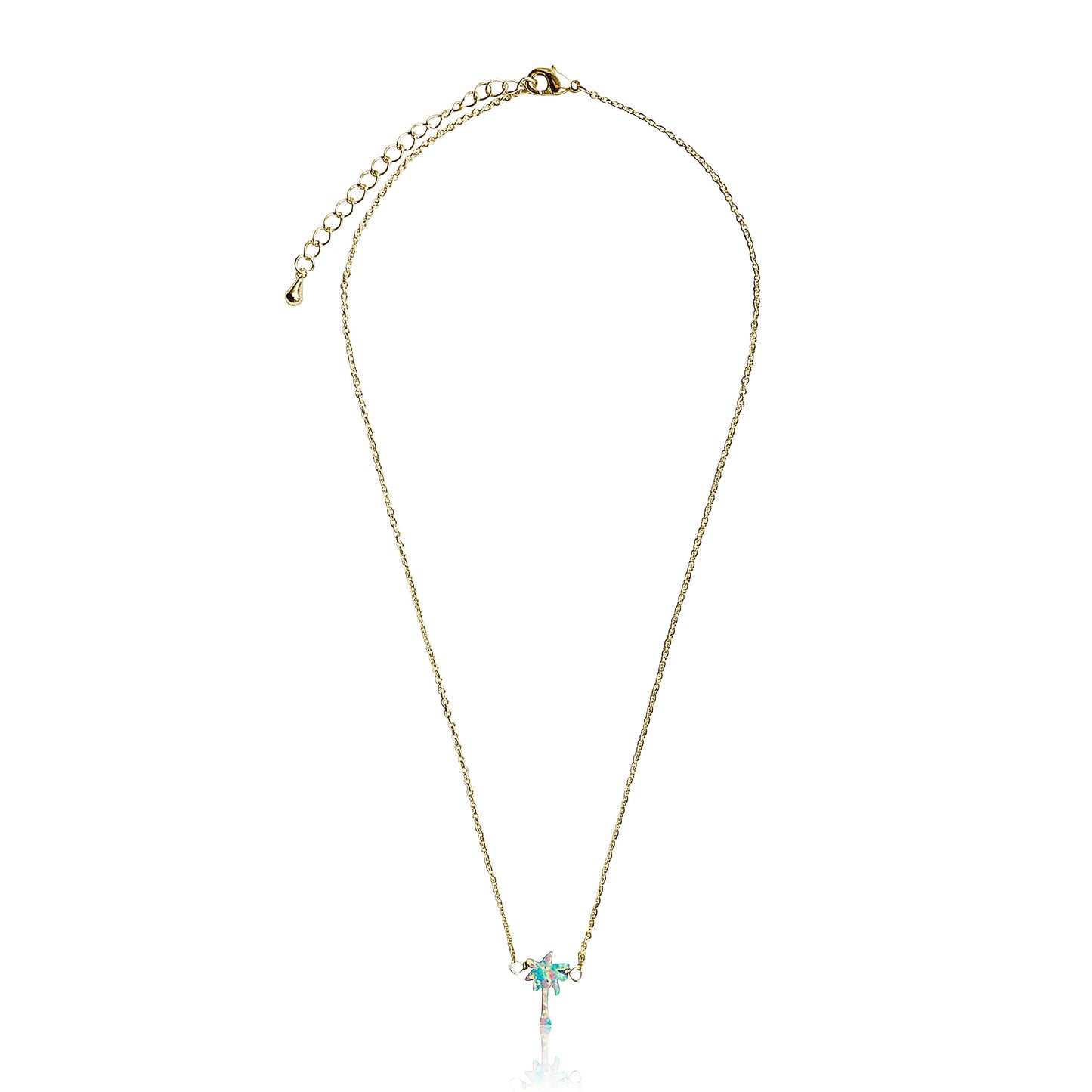 Glitter Girl Palm Tree Necklace Wholesale