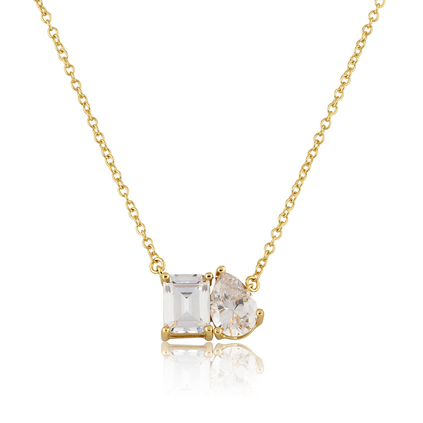 Riccova Classic Me & You Solitaire Necklace