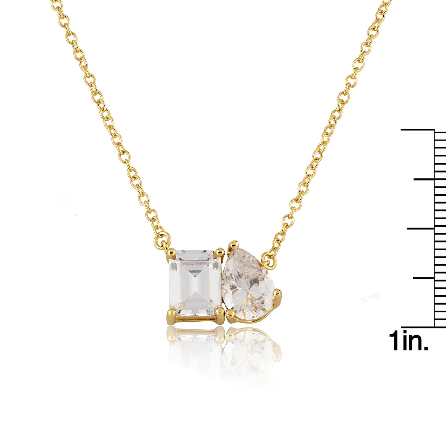 Riccova Classic Me & You Solitaire Necklace