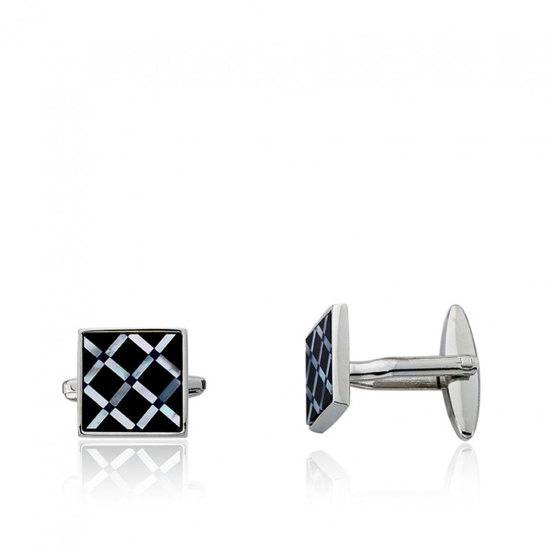 Criss Cross Cufflinks