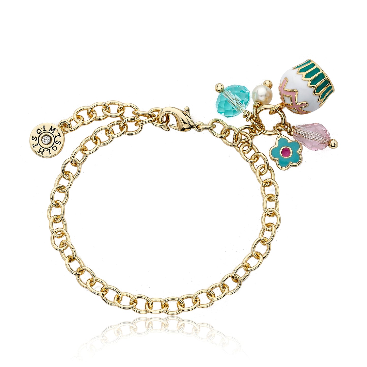 Cupcake Cluster Chain Bracelet Wholesale