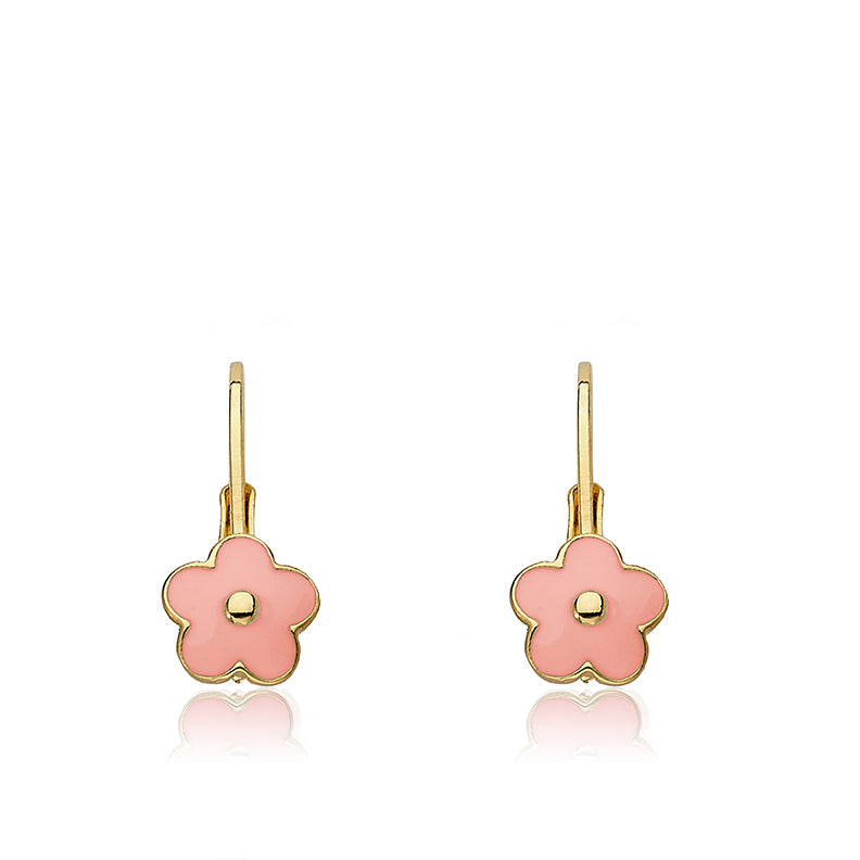 Enamel Flower Earring Wholesale