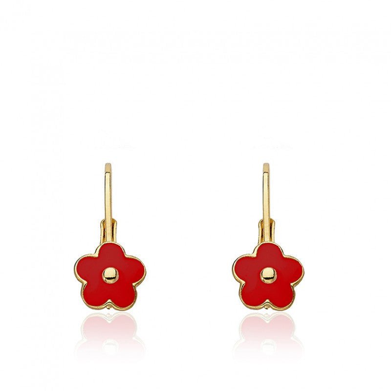 Enamel Flower Earring Wholesale