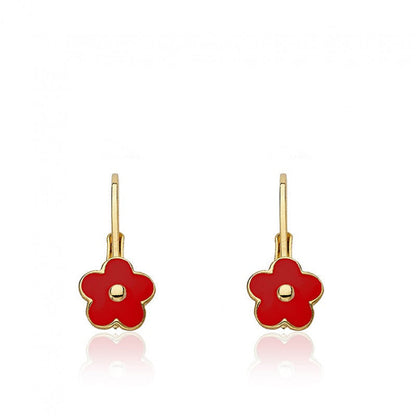 Enamel Flower Earring Wholesale
