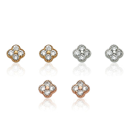 Cz Small Stud Earring