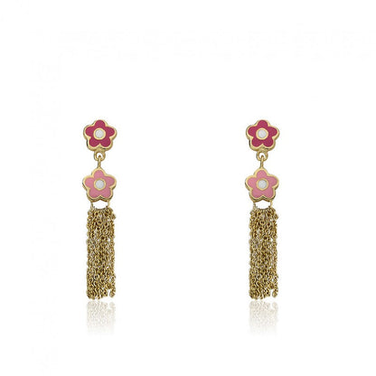 Pink Tassel Earring Wholesale