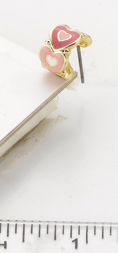 Heart Huggy Earring Wholesale