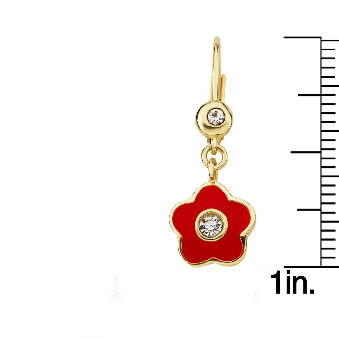 Flower Dangle Earring