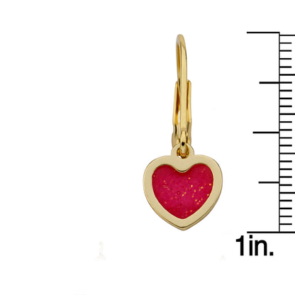 Heart Dangle Earring