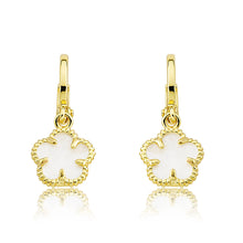 Mother of Pearl Flower Earring Wholesale