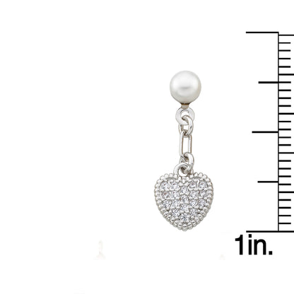 Heart Dangle Earring