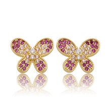 LMTS Classic! Pave Butterfly Stud Earring